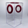 Boîte d'élevage taille XL Rouge