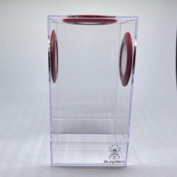 Boîte d'élevage taille XL Rouge